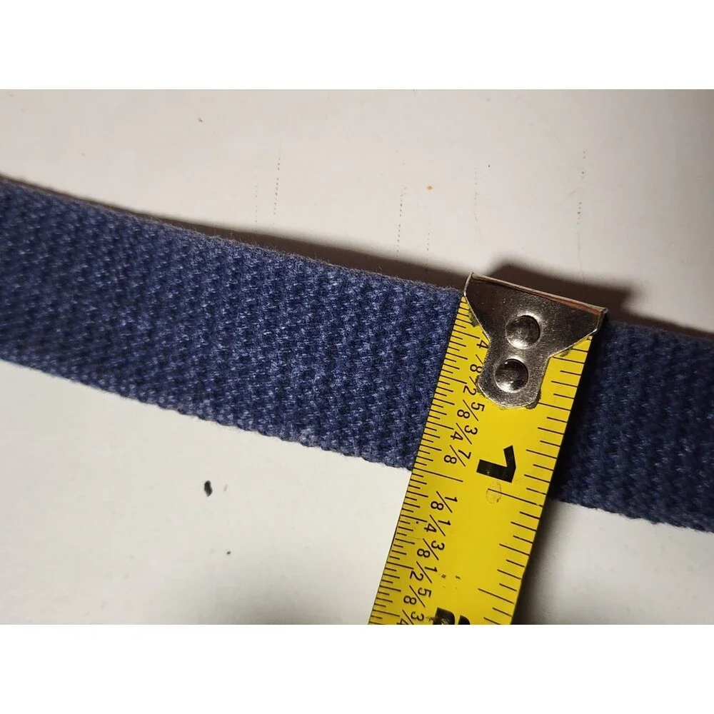 Boy Scouts of America Cub Blue Web Belt Gray Wolf Buckle Metal Sliding Badges